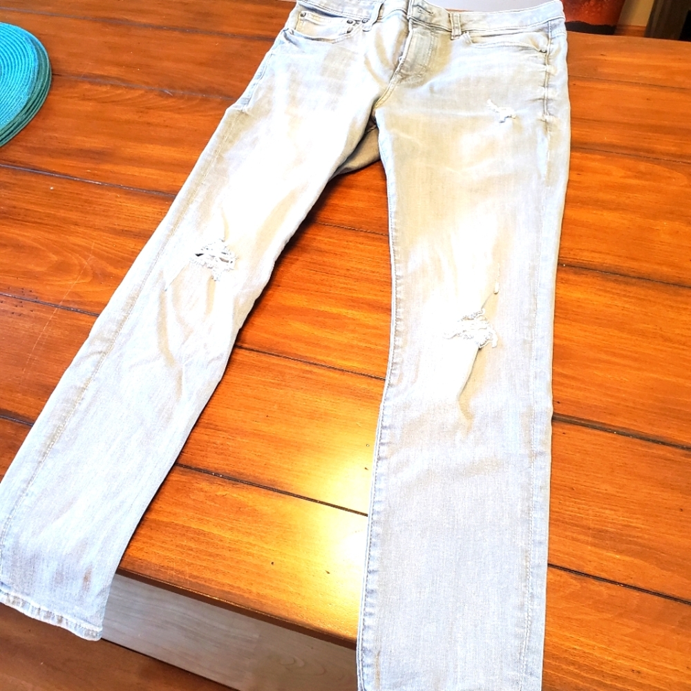 Grey Express Skinny Jeans 32W 30L